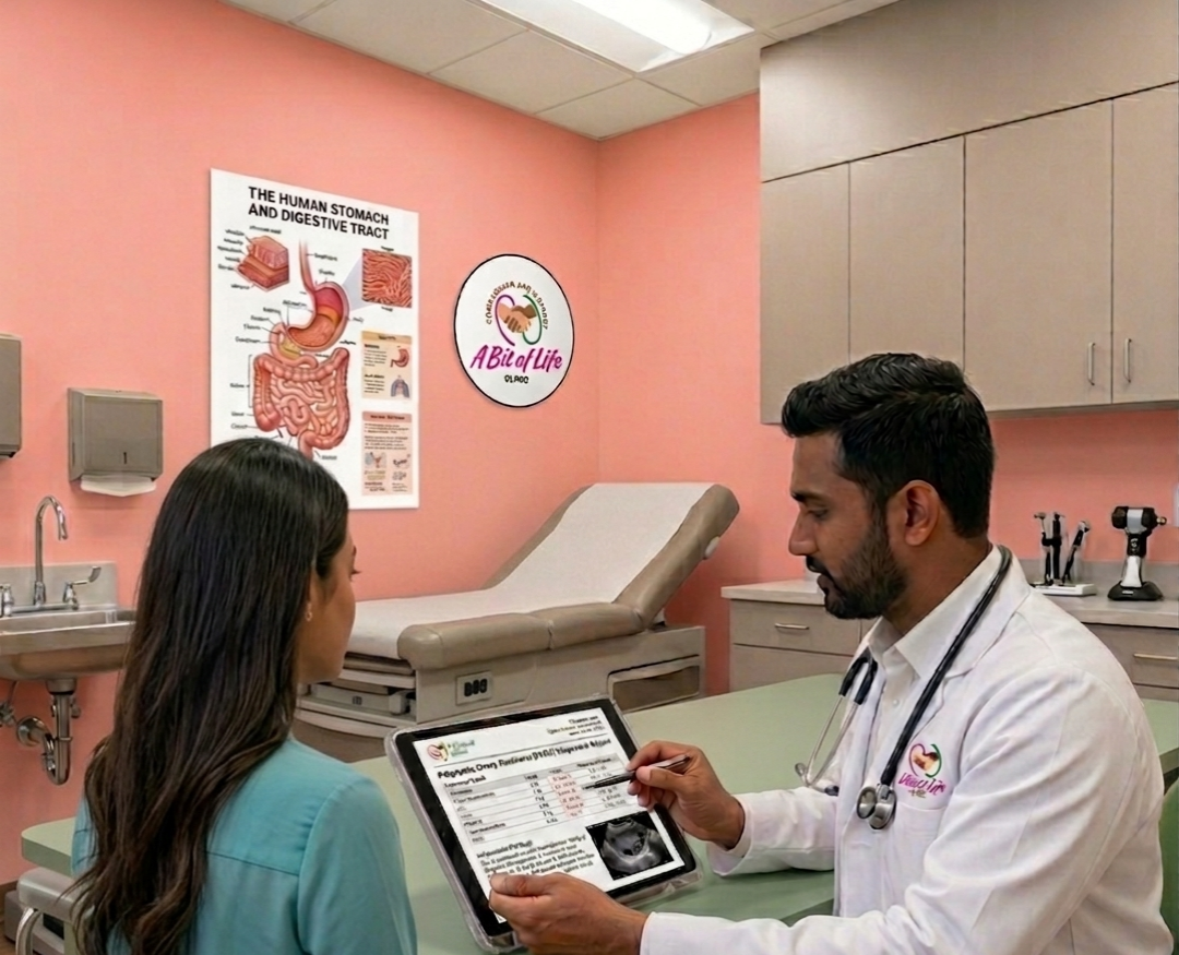 A consultation at A Bit of Life Clinic
